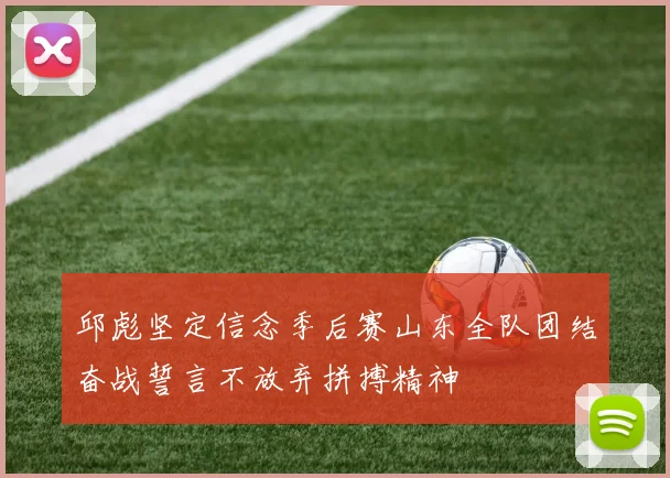 邱彪坚定信念季后赛山东全队团结奋战誓言不放弃拼搏精神